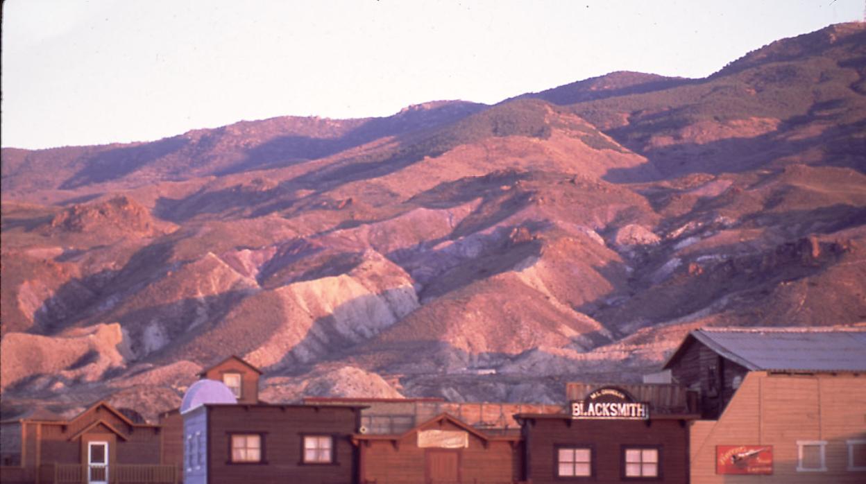 Antigua zona de grabación en el desierto de Tabernas