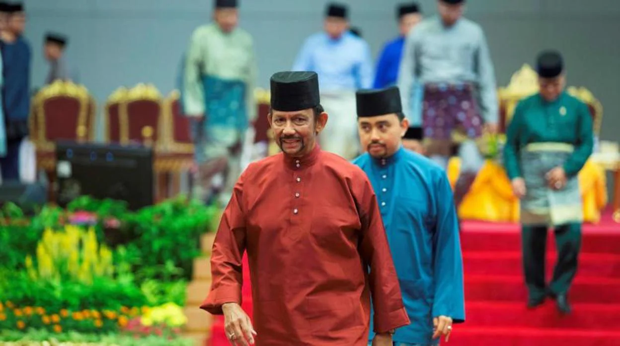 El sultán de Brunei Hassanal Bolkiah