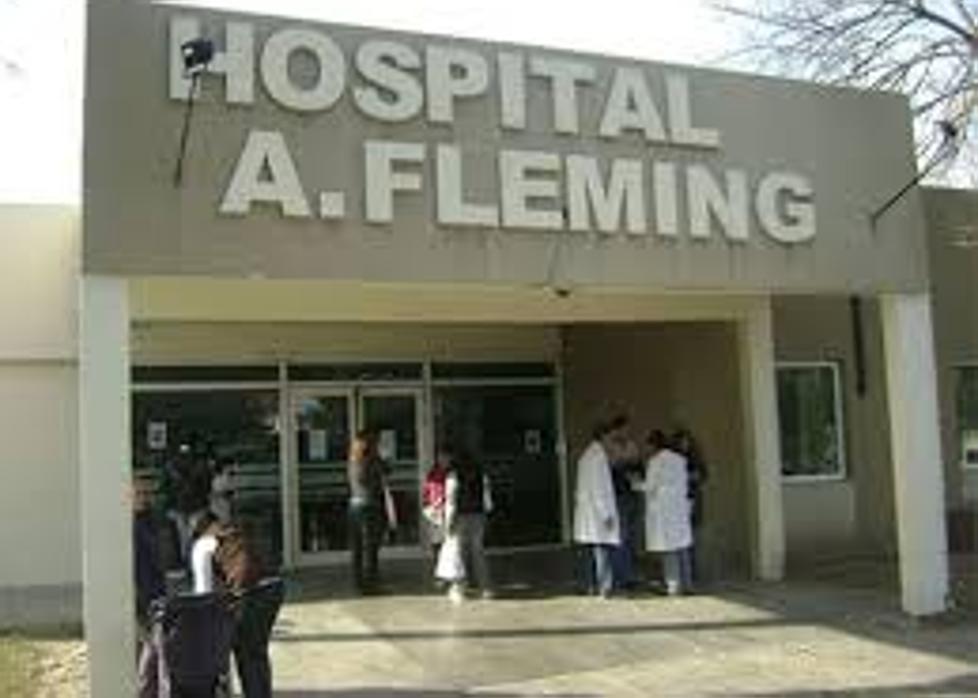 Fachada del Hospital Fleming de Mendoza, Argentina