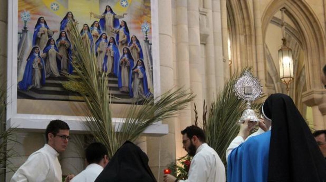 Más de 200 religiosas concepcionistas asistieron el sábado a la ceremonia de beatificación en La Almudena