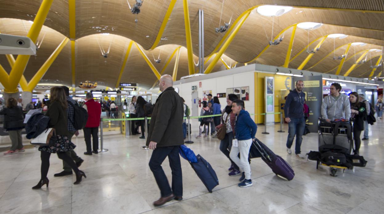 Imagen de archivo del aeropuerto de Madrid