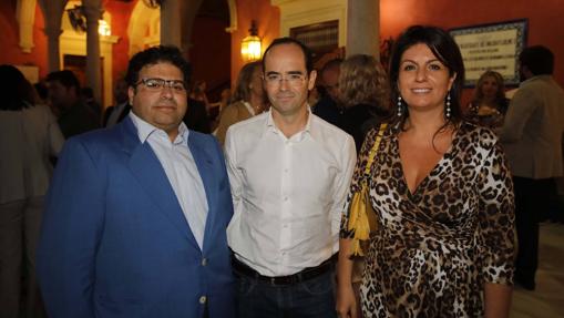 José Manuel Doblado Lara, Juan Luis Martínez Paredes y Mónica Moreno García