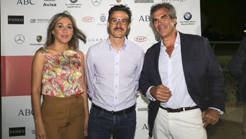 Patricia Franco, Enrique Maíllo y Manuel García