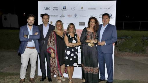 Francisco Butelo, Juan Gómez-Millán, Estefanía Hervás, Beatriz Codes, Carlos Gálvez, Adela Andrada-Vanderwilde y Carlos Gálvez