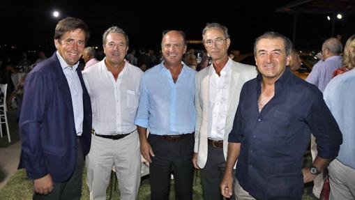 Eduardo Dávila Miura, José Antonio García de Tejada, Rodrigo Molina, Santiago Morenés y Jaime Fernández Argüeso