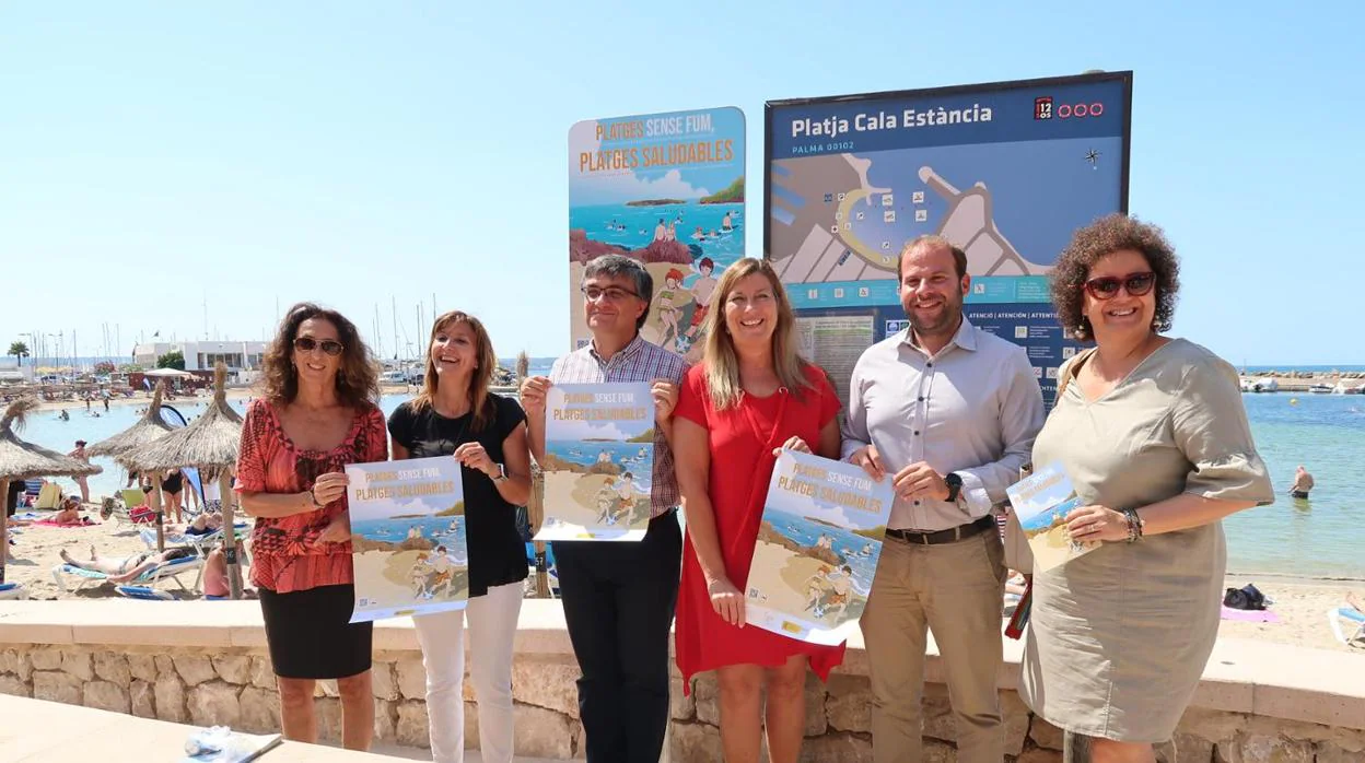 La playa palmesana de Cala Estancia será la primera sin humo de Mallorca