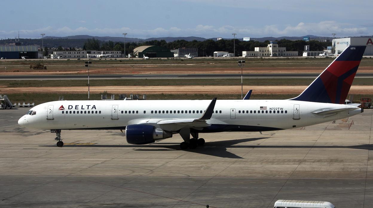 Imagen de archivo de un avión de Delta Airlines