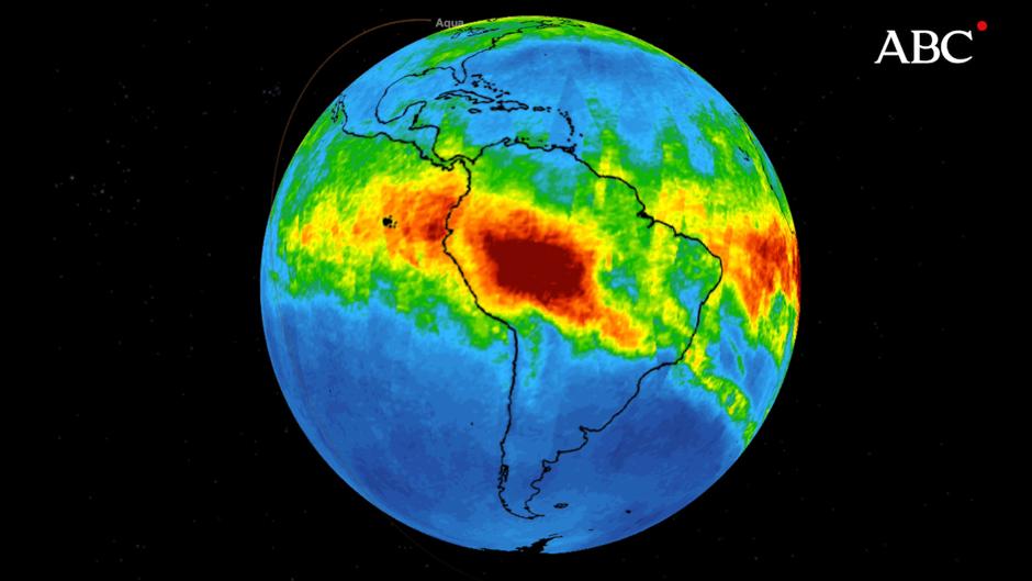 El monóxido de carbono de los incendios del Amazonas puede permanecer en la atmósfera hasta un mes