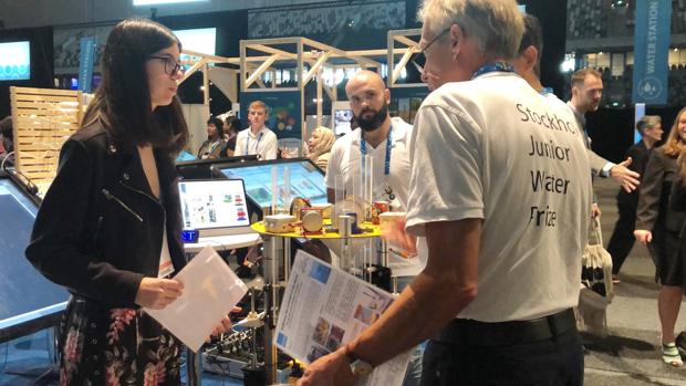 Una estudiante española, en la final del «Premio Nobel del Agua» juvenil