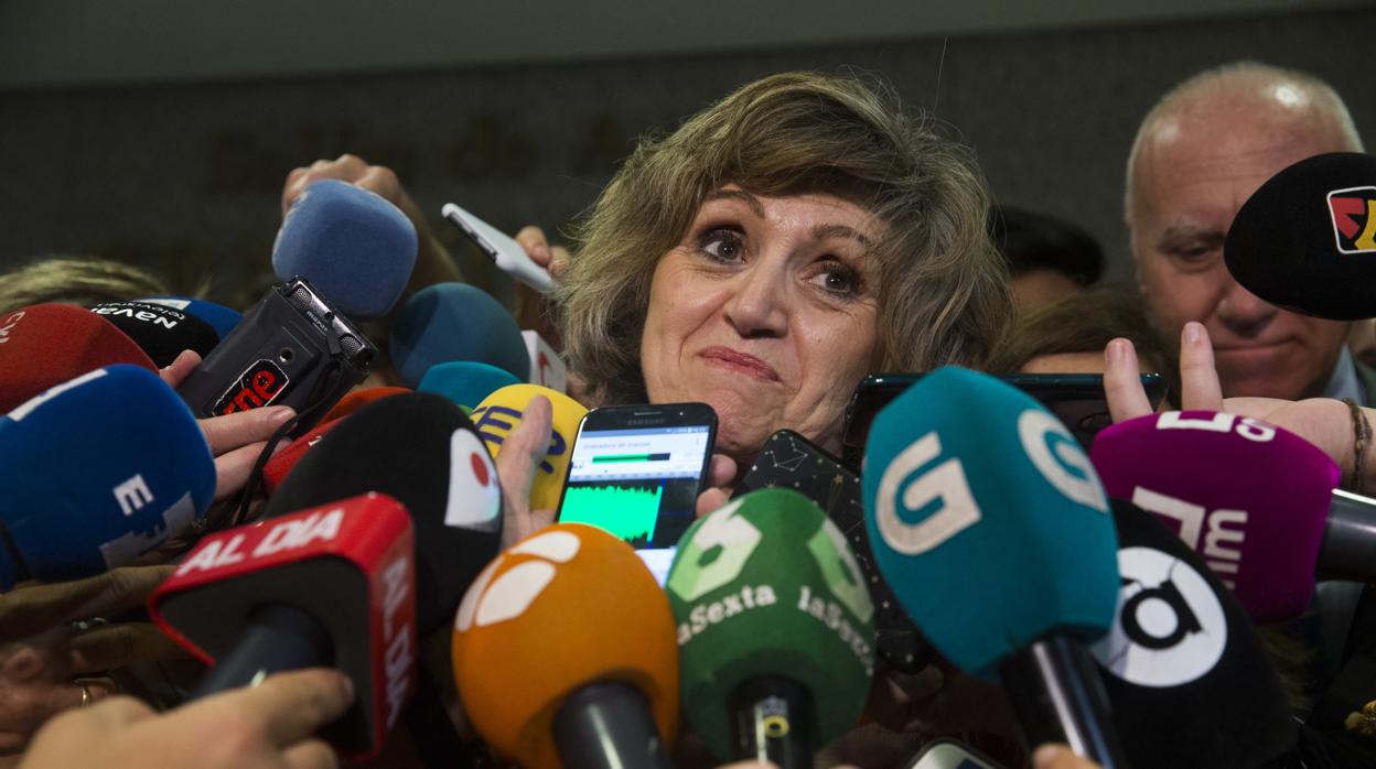 María Luisa Carcedo, ministra de Sanidad en funciones