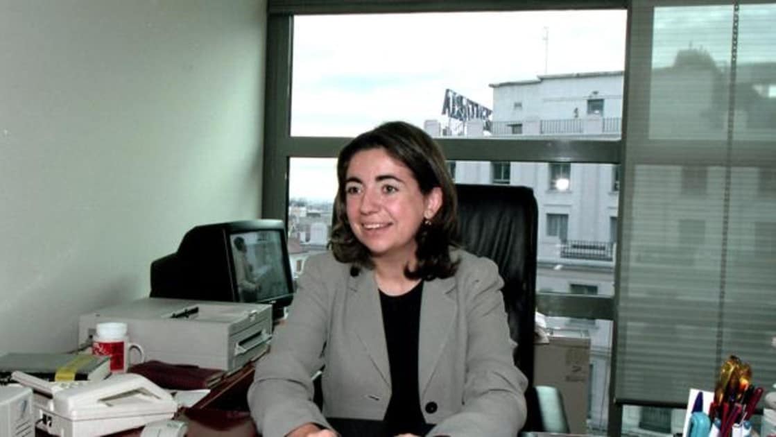 La portavoz adjunta del Grupo Parlamentario Popular, Sandra Moneo