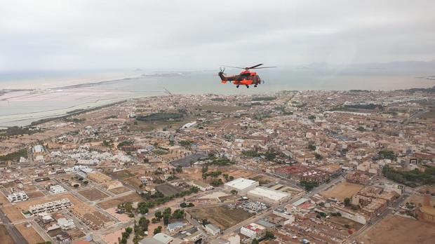 Gran despliegue para ayudar a los afectados por las inundaciones provocadas por la DANA