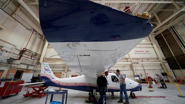 La NASA presenta el primer avión totalmente eléctrico