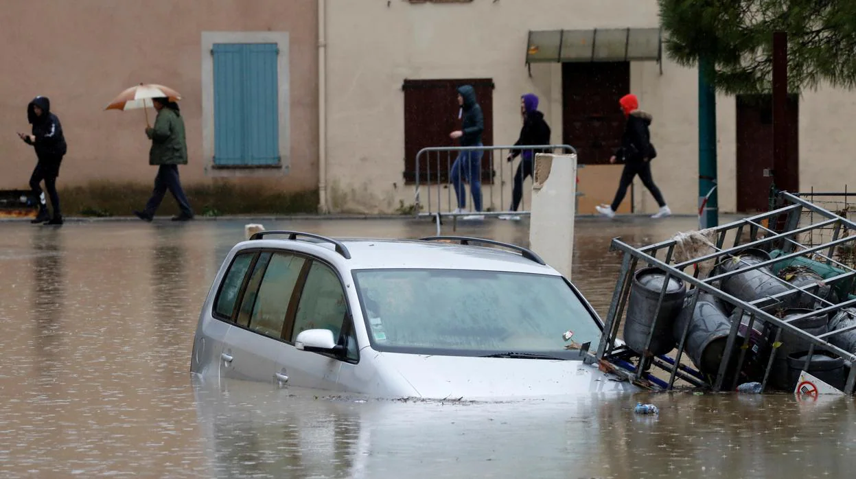 Inundaciones estos días en Francia