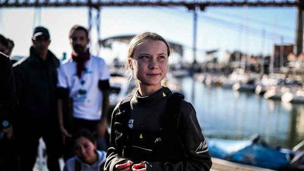 Greta Thunberg viaja de Lisboa a Madrid en el tren nocturno del jueves y llegará antes de la gran marcha por el clima