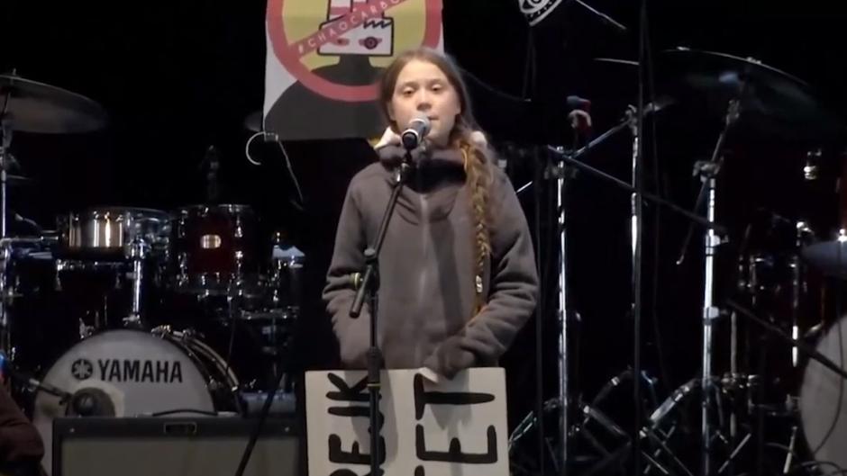 Vea los discursos de Javier Bardem y Greta Thunberg tras la Marcha por el Clima