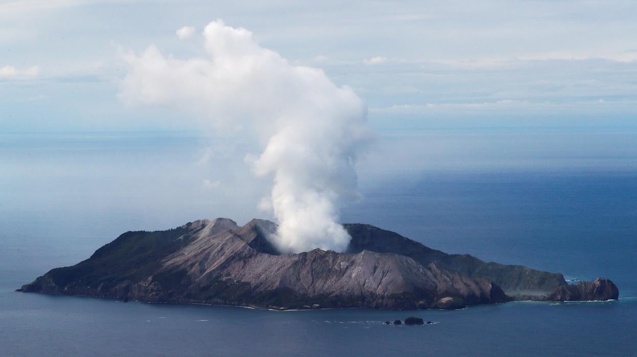 La erupción del volcán Whakaari