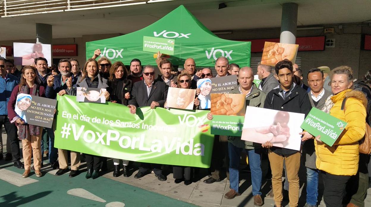 Vox celebra un acto en defensa de la vida en Sevilla con un reparto de ...