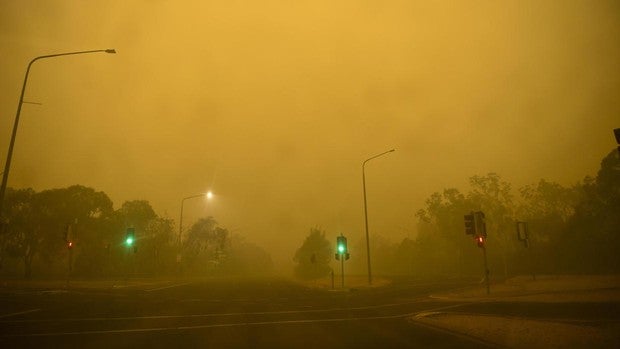 El humo de los incendios en Australia va camino de dar la vuelta al mundo