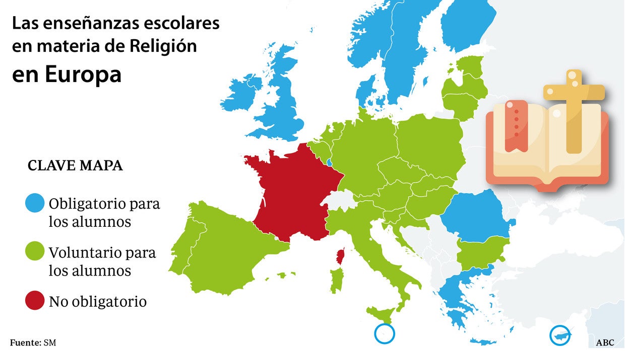 El nuevo Gobierno devalúa la asignatura de Religión y viola los acuerdos con la Santa Sede