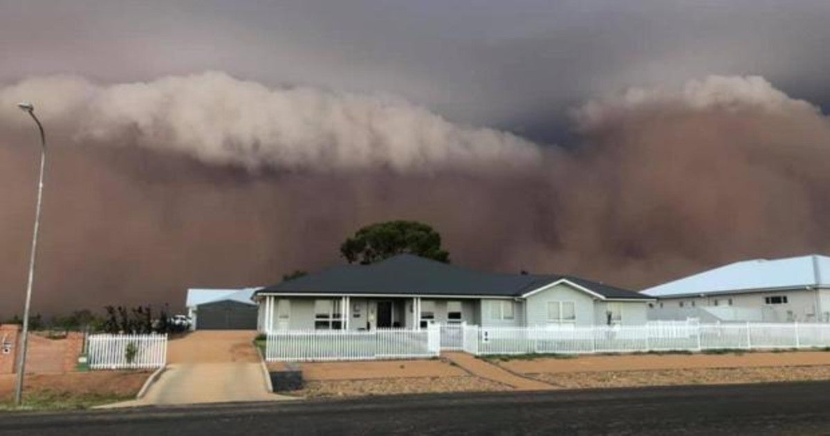 Australia, azotada ahora por impresionantes tormentas de arena en Nueva Gales del Sur