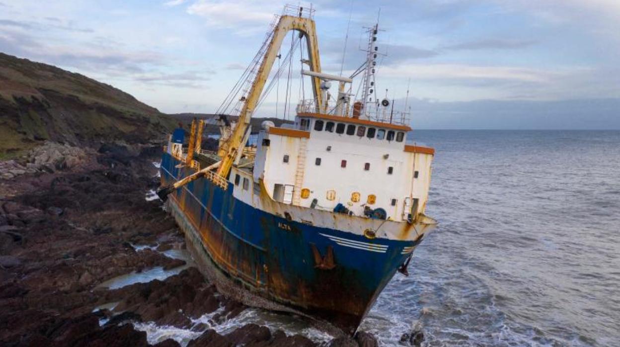 El buque mercante «MV Alta»