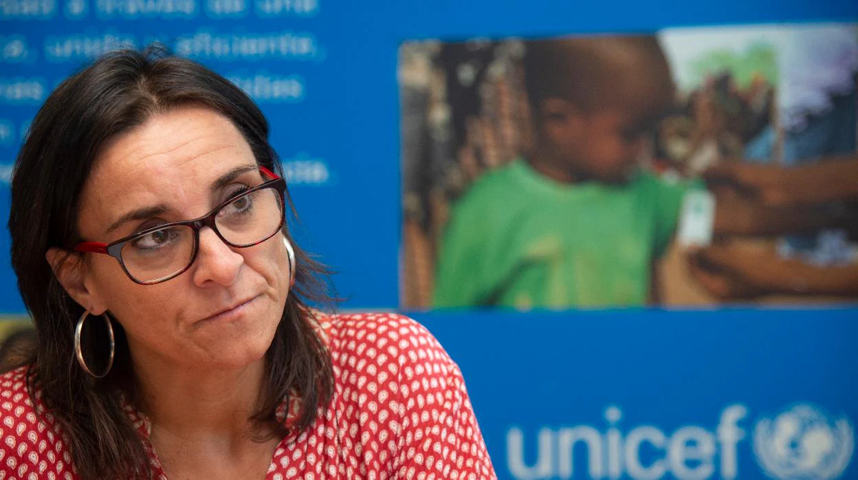 Inés Lezama, responsable de nutrición en Unicef en RDC