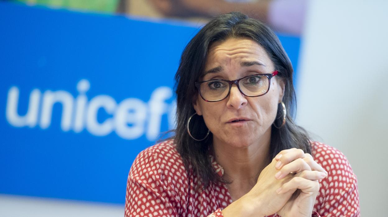 Inés Lezama, responsable de nutrición de Unicef en República Democrática del Congo