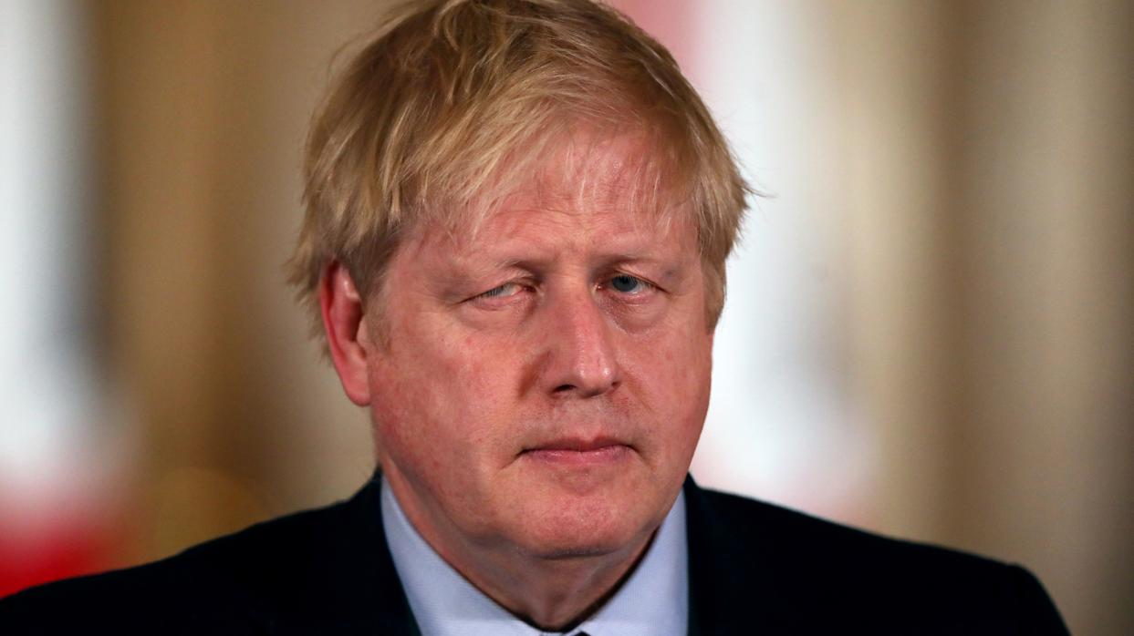 El primer ministro británico Boris Johnson