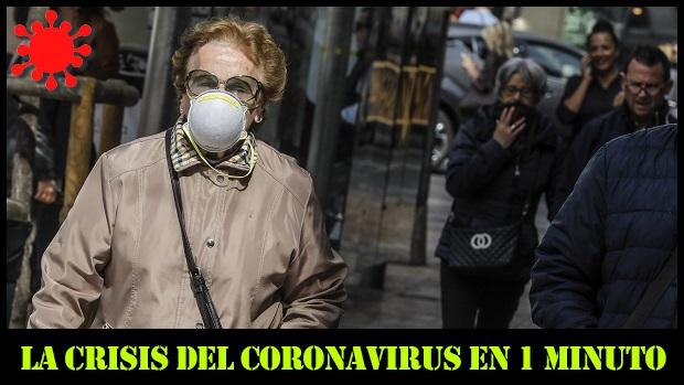 Todas las noticias del día sobre el coronavirus, en un minuto