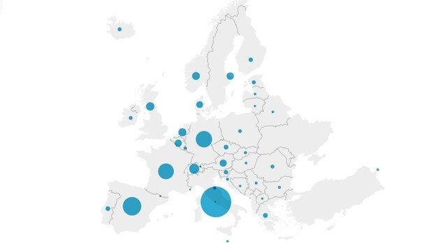 España, el más rápido de Europa en la expansión del coronavirus
