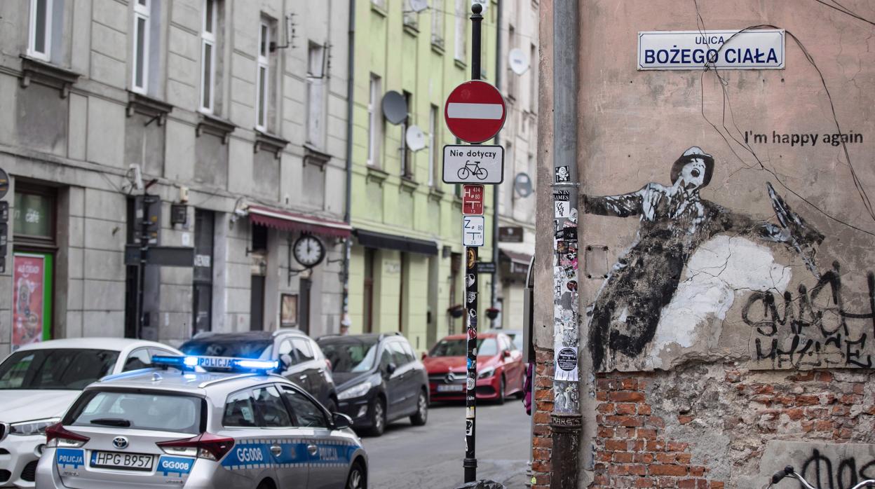 Imagen de las calles de Cracovia (Polonia)