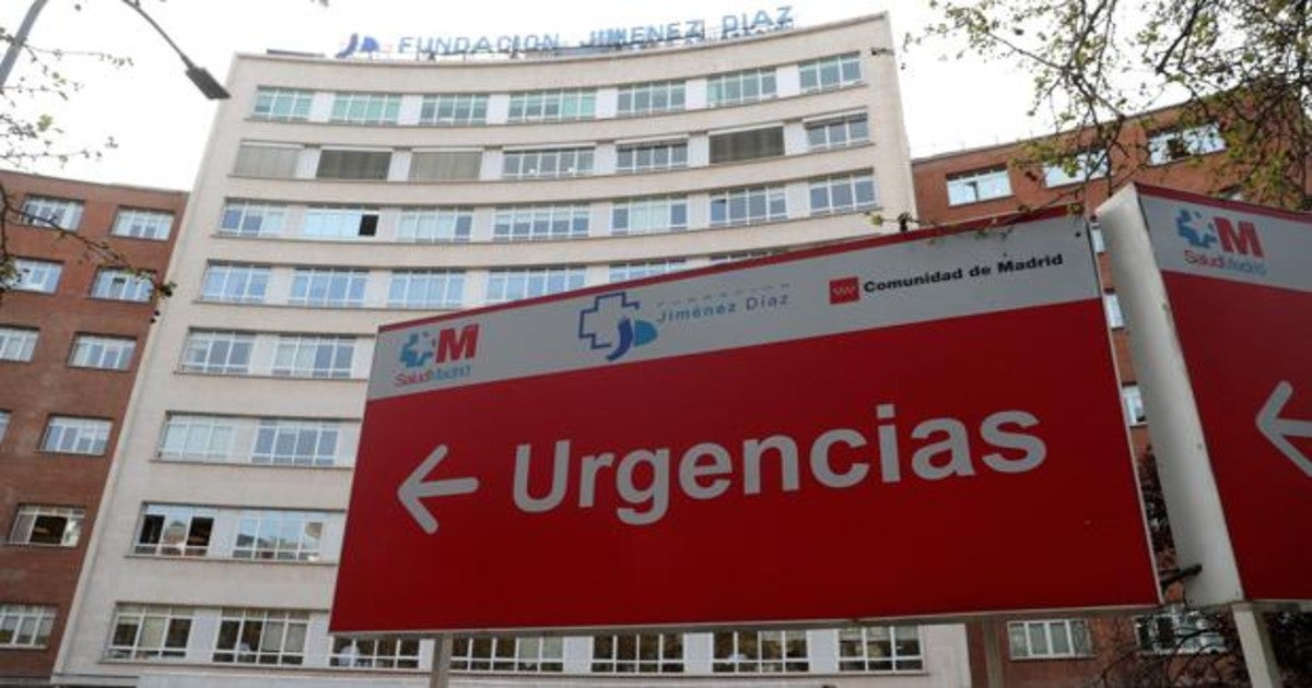 Las urgencias de un hospital madrileño