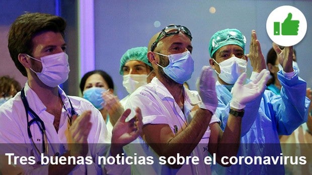 Las tres buenas noticias de hoy sobre el coronavirus