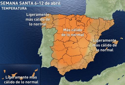 El calor puede dar un respiro al coronavirus en la primera Semana Santa en estado de alarma