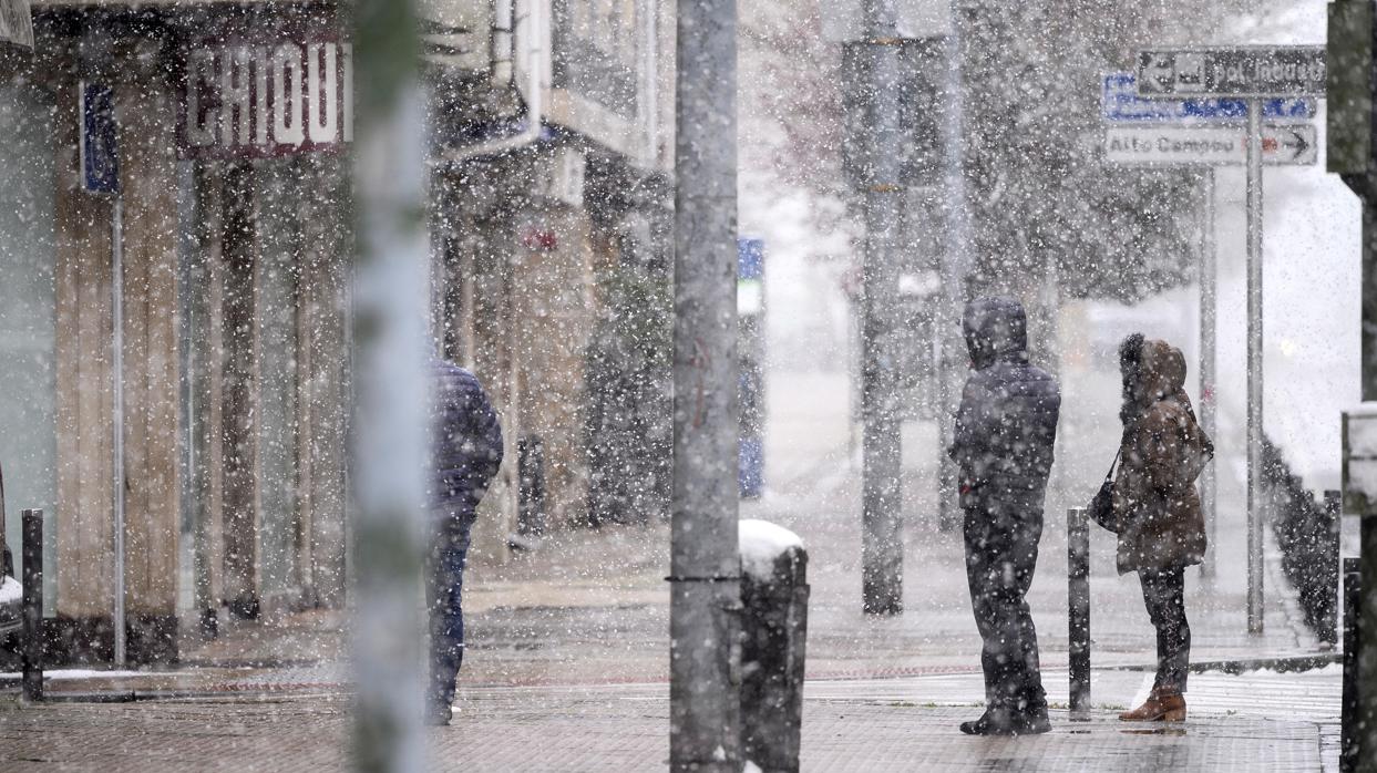 Nieve en Cantrabria