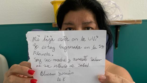 El emotivo reencuentro de madre e hija, pacientes de Covid-19