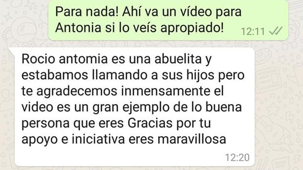 Un hospital se equivoca al llamar a los hijos de una anciana enferma y el error da lugar a un emotivo mensaje