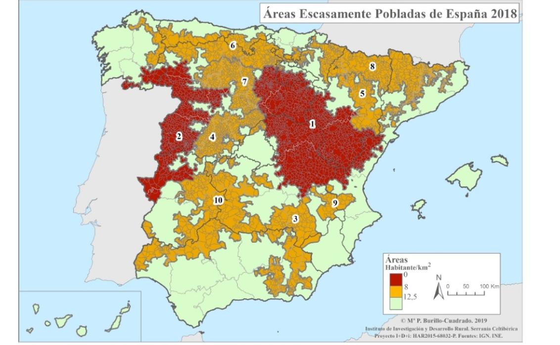 Las diez áreas en que se divide España para que la desescalada fuese planteada en términos de de igualdad