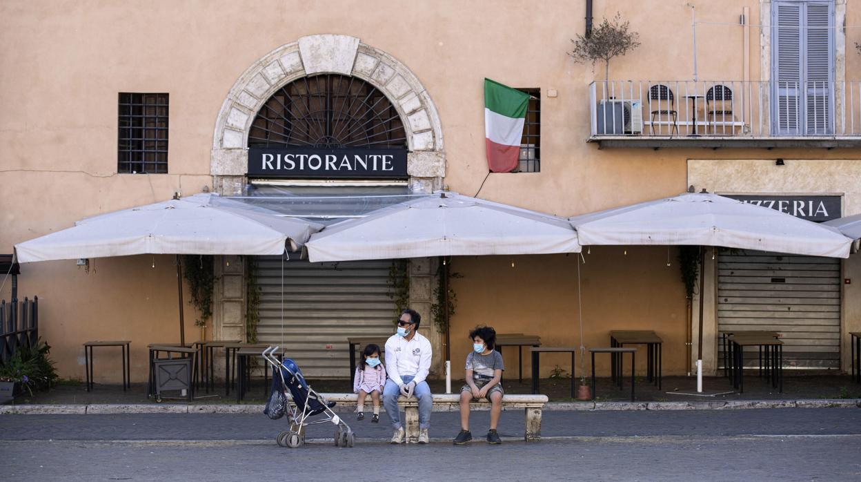 Las calles de Roma, en proceso de reapertura