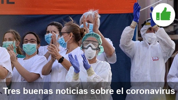 Las tres buenas noticias de hoy sobre el coronavirus