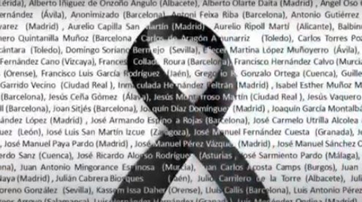 Un emotivo vídeo muestra el homenaje de los facultativos de Baleares a sus compañeros fallecidos por el Covid-19