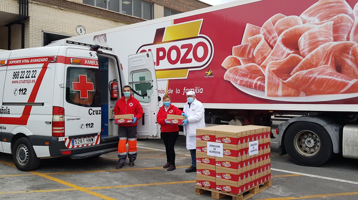 El Pozo Alimentación dona más de 200.000 raciones de alimentos a los sectores más vulnerables de la población