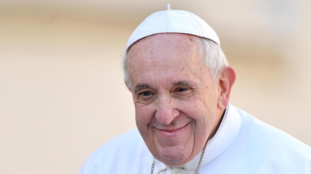 El papa Francisco, el pasado mes de febrero, en la plaza de San Pedro del Vaticano