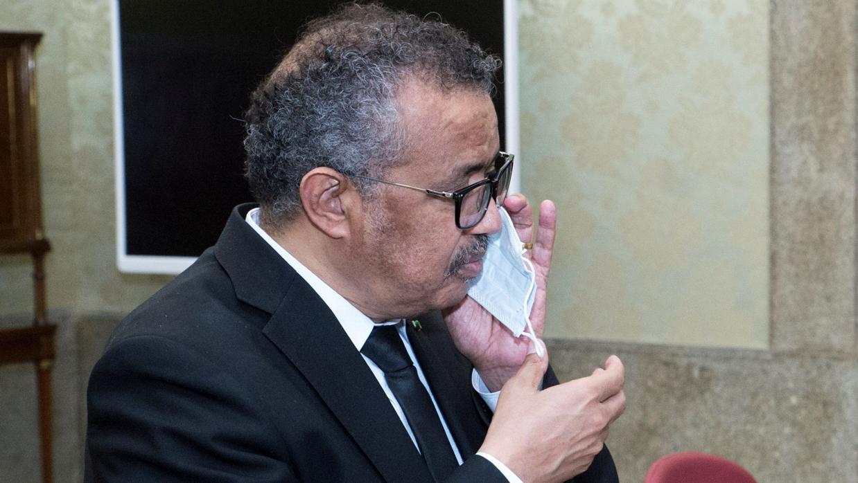 El director general de la OMS, , Tedros Adhanom Ghebreyesus