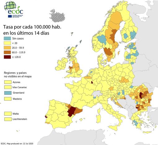 España no aplana la curva: registra la peor evolución de contagios en ...