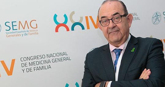 Antonio Fernández Pro, presidente de la Asociación de Médicos de Familia