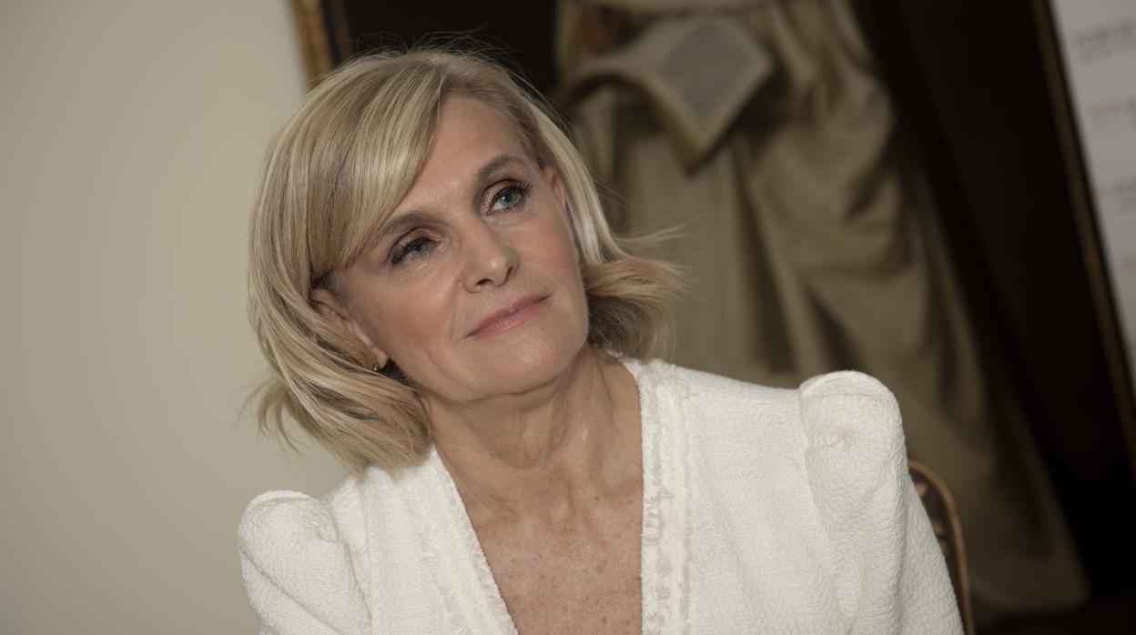 María Neira, durante una entrevista, en febrero de este año