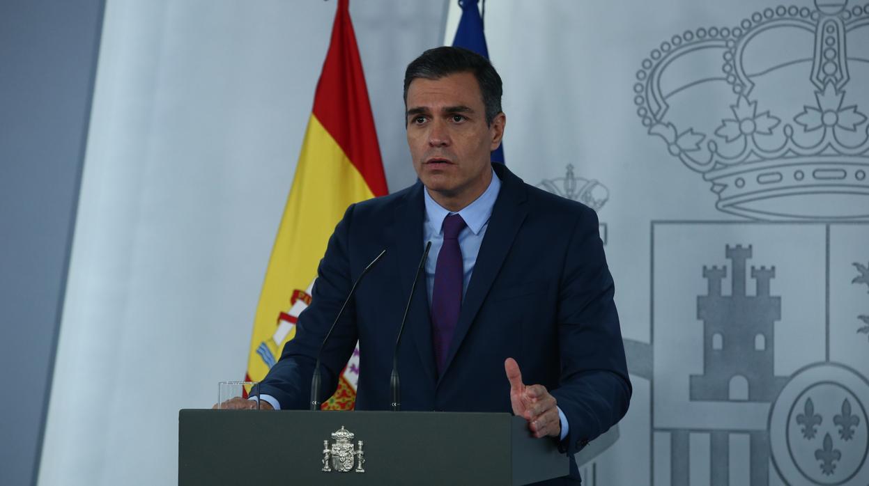 Sánchez, en el último Consejo de Ministros