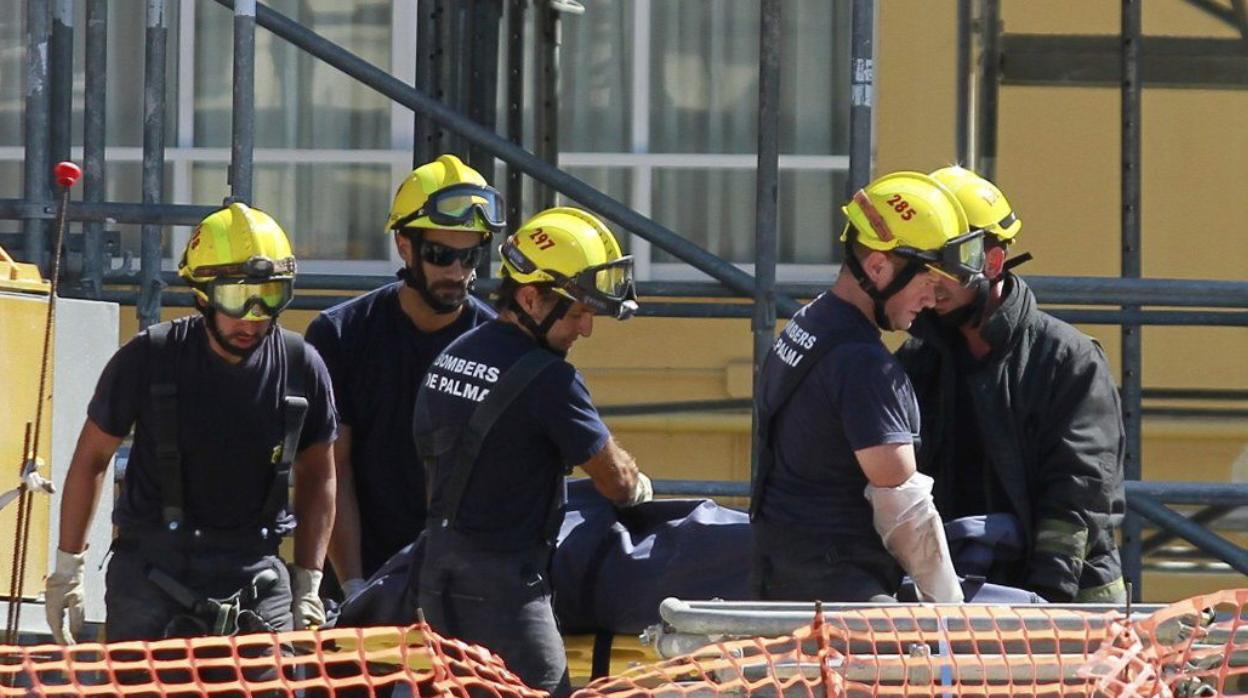 Efectivos de Bomberos de Palma, en una imagen de archivo